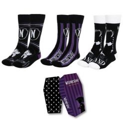 Skarpetki Cerda Wednesday (x3). Skarpety PRO BRANDS, bez wzorów, z bawełny. Za 147.00 zł.