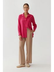 TATUUM Bluzka w kolorze różowym rozmiar: 38. Różowe bluzki Tatuum, bez wzorów, z lyocellu, bez kołnierzyka, bez ramiączek. Za 113.10 zł.