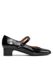 Balagan Baleriny Dora Czarny. Czarne baleriny BALAGAN, bez wzorów, z lakierowanej skóry, bez obcasa. Za 359.99 zł.