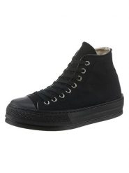 Heine Sneakersy w kolorze czarnym rozmiar: 41. Czarne trampki Heine, bez wzorów, za kostkę, bez zapięcia. Za 64.95 zł.