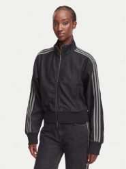 Adidas Bluza Firebird Denim Tracktop IB6917 Czarny Regular Fit. Czarne bluzy Adidas, s, bez wzorów, z bawełny, bez kaptura. Za 369.99 zł.
