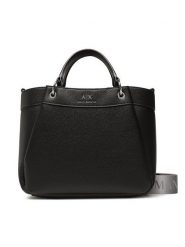 Armani Exchange Torebka 942911 CC783 00020 Czarny. Czarne torebki klasyczne Armani Exchange, bez wzorów, ze skóry, bez dodatków. Za 489.99 zł.