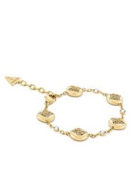 Guess Bransoletka JUBB06 466JW Złoty. Żółte bransoletki Guess, ze stali. Za 499.99 zł.
