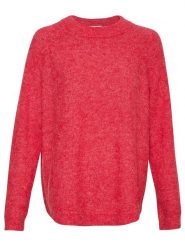 MOSS COPENHAGEN Sweter "Lessine" w kolorze czerwonym rozmiar: M/L. Czerwone swetry Moss Copenhagen, l, bez wzorów, z poliamidu, bez ramiączek. Za 185.45 zł.