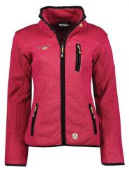 Geographical Norway Kurtka polarowa w kolorze różowym rozmiar: L. Różowe swetry Geographical Norway, l, bez wzorów, z polaru, bez ramiączek. Za 127.65 zł.