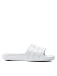 Adidas Klapki adilette Aqua Slides IF0894 Niebieski. Niebieskie klapki Adidas, bez wzorów, z syntetyku, bez obcasa. Za 79.99 zł.