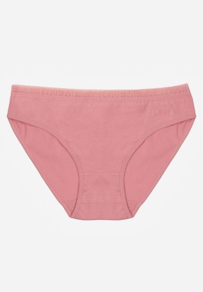 Ciemnoróżowe Majtki Figi z Bawełną i Ozdobnymi Napisami Phioreia. Czerwone figi Born2be, l, bez wzorów, z bawełny. Za 6.99 zł.