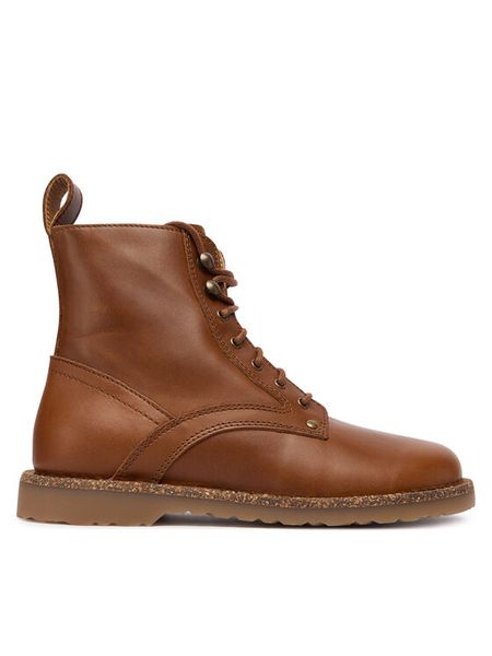 Birkenstock Trapery Bryson 1030180 Brązowy. Brązowe trapery i śniegowce Birkenstock, ze skóry. Za 849.99 zł.