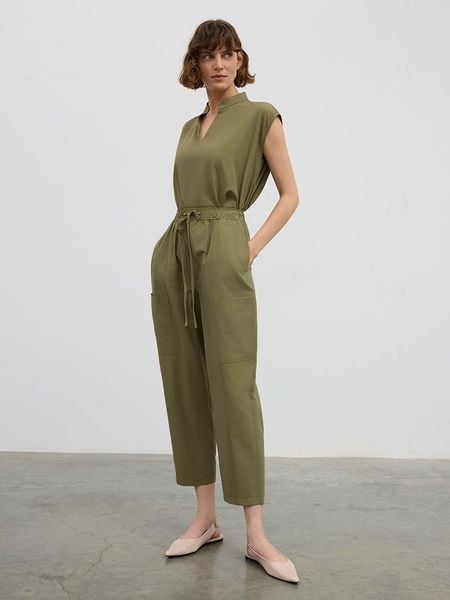 BGN Spodnie w kolorze khaki rozmiar: 36. Brązowe spodnie materiałowe BGN, na co dzień, bez wzorów, z materiału. Za 72.95 zł.