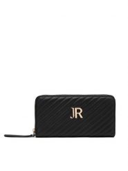 John Richmond Duży Portfel Damski RWP25498PF Czarny. Czarne portfele John Richmond, bez wzorów, ze skóry. Za 169.99 zł.