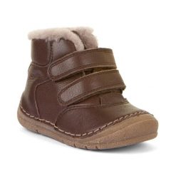 Buty dziecięcie za kostkę Froddo (G2110143-4). Brązowe trekkingi Froddo, za kostkę, trekkingowe. Za 259.00 zł.