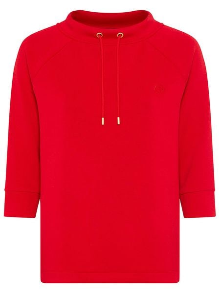Olsen Bluza w kolorze czerwonym rozmiar: 40. Czerwone bluzy Olsen, bez wzorów, bez kaptura. Za 129.95 zł.