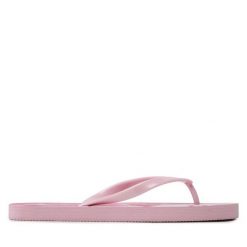 Japonki 4F. Czerwone klapki 4f, bez wzorów, bez obcasa. Za 29.99 zł.