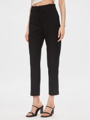 Tommy Hilfiger Spodnie materiałowe Core WW0WW39723 Czarny Straight Fit. Czarne spodnie materiałowe TOMMY HILFIGER, bez wzorów, z materiału. Za 649.99 zł.