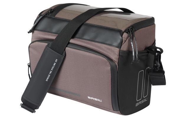 Torba rowerowa na kierownicę „Move”, brązowa. Brązowe torby na ramię BASIL, bez wzorów, z materiału, na ramię, bez dodatków. Za 284.49 zł.