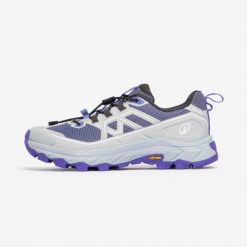 Buty turystyczne damskie MH900 Light. Fioletowe trekkingi QUECHUA, z kauczuku, trekkingowe. Za 349.99 zł.