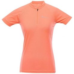 Damska koszulka T-shirt Alpine Pro Sorana M - Oddychająca i wygodna. Zielone t-shirty Alpine Pro, m, bez wzorów, bez kołnierzyka, bez ramiączek. Za 149.99 zł.