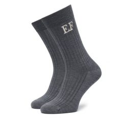 Skarpety długie Elisabetta Franchi. Szare skarpety Elisabetta Franchi, bez wzorów. Za 389.99 zł.