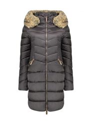 Canadian Peak Parka zimowa "Bololitaeak" w kolorze czarnym rozmiar: L. Czarne parki Canadian Peak, na zimę, l, z puchu, bez kaptura. Za 282.80 zł.