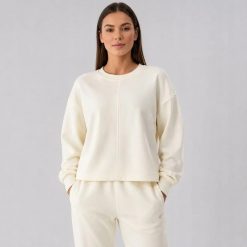 BLUZA DRESOWA DAMSKA 4F OVERSIZE XS TSWSF1543 KOLOR WIELO KOLOROWY. Bluzy 4f, l, bez wzorów, z dresówki, bez kaptura. Za 85.27 zł.