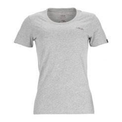 Koszulka trekkingowa damska Rab Stance Mountain Peak. Szare bluzki RAB, l, bez wzorów, sportowe, bez kołnierzyka, bez ramiączek. W wyprzedaży za 109.99 zł.