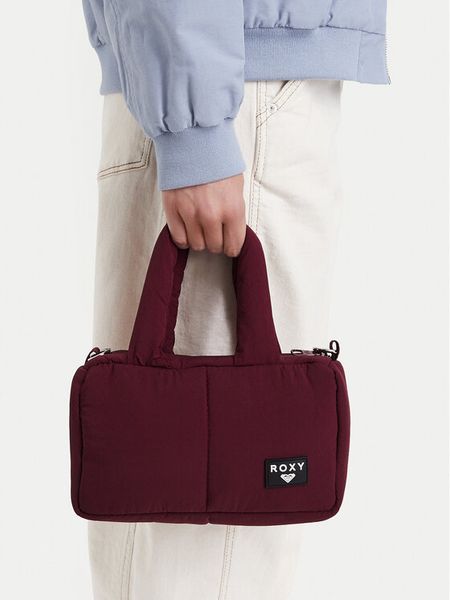 Roxy Torebka WBEOHP-ROXY-MZ-004-10 Bordowy. Czerwone torebki klasyczne Roxy, bez wzorów, z materiału, bez dodatków. Za 59.99 zł.