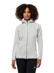 Jack Wolfskin Kurtka polarowa "Rotwand" w kolorze szarym rozmiar: M. Szare swetry Jack Wolfskin, m, bez wzorów, z polaru, bez ramiączek. Za 206.91 zł.