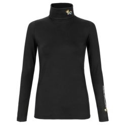 Bluza golf jeździecka damska Equestrian Queen Magdalene ciepła. Niebieskie bluzy EQUESTRIAN QUEEN, l, z aplikacjami, bez kaptura. Za 242.99 zł.