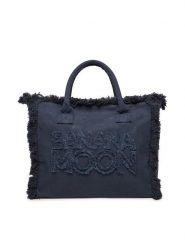 Banana Moon Torba Carmani Carlina JYW06 Granatowy. Niebieskie shopper Banana Moon, bez wzorów, z materiału, bez dodatków. Za 339.99 zł.