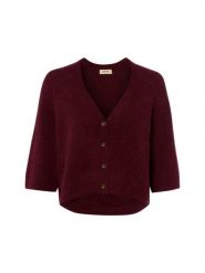MOS MOSH Kardigan z zawartością wełny i alpaki - MMThora Lizet Kobiety czerwony, L. Czerwone kardigany Mos Mosh, l, bez wzorów, z wełny. Za 499.95 zł.