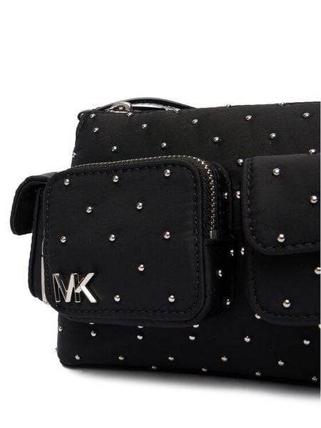 MICHAEL Michael Kors Torebka 32R6SM3C5C Czarny. Czarne listonoszki MICHAEL Michael Kors, bez wzorów, ze skóry, bez dodatków. Za 989.99 zł.