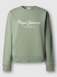 Pepe Jeans Bluza "Maty" w kolorze zielonym rozmiar: XL. Zielone bluzy sportowe Pepe Jeans, xl, bez wzorów, z jeansu, bez kaptura. Za 152.99 zł.