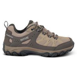 Buty damskie trekkingowe niskie z membraną Edgepoint IV. Brązowe trekkingi Regatta, z syntetyku, trekkingowe. Za 399.99 zł.