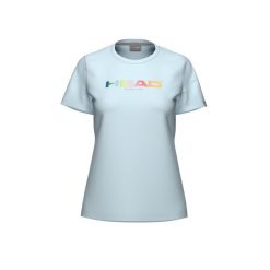 RAINBOW T-Shirt Women. Niebieskie koszulki sportowe Head, bez wzorów, bez ramiączek, tenisowe. W wyprzedaży za 136.00 zł.
