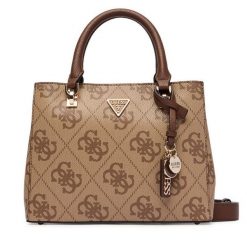 Torebka Guess. Brązowe torebki klasyczne Guess, z aplikacjami, bez dodatków. Za 639.99 zł.