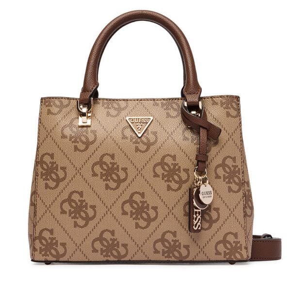 Torebka Guess. Brązowe torebki klasyczne Guess, z aplikacjami, bez dodatków. Za 639.99 zł.