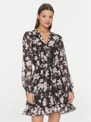 Guess Sukienka codzienna Vanessa W4GK42 WDW82 Czarny Regular Fit. Czarne sukienki Guess, na co dzień, xs, z aplikacjami, z syntetyku, bez kołnierzyka, bez ramiączek, proste. Za 329.99 zł.