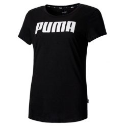 T-shirt z krótkim rękawem damski Puma ESS. Białe t-shirty Puma, xs, bez wzorów, bez kołnierzyka, bez ramiączek. Za 64.99 zł.