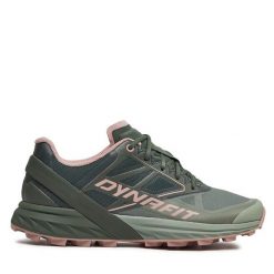 Buty do biegania Dynafit. Zielone obuwie sportowe Dynafit, bez zapięcia, do biegania. Za 619.99 zł.