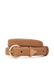 Guess Pasek Damski BW9071 P4125 Beżowy. Brązowe paski Guess, z aplikacjami, ze skóry. Za 159.99 zł.