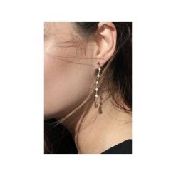 Earrings Perły złoto. Brązowe kolczyki Brazi druse jewelry, z perłą, srebrne. Za 136.00 zł.