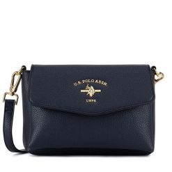 Torebka U.S. Polo Assn. Niebieskie listonoszki U.S. Polo Assn., bez wzorów, bez dodatków. Za 219.99 zł.