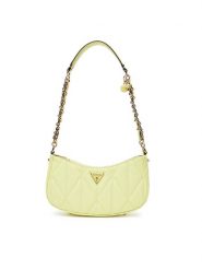 Guess Torebka Aldina HWGG96 63170 Żółty. Żółte torebki klasyczne Guess, z aplikacjami, ze skóry, bez dodatków. Za 589.99 zł.