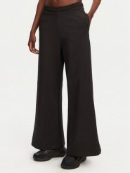 HUGO Spodnie dresowe Nalosia 50530447 Czarny Loose Fit. Czarne spodnie dresowe Hugo, xl, bez wzorów, z bawełny. Za 299.99 zł.