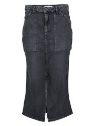 S.OLIVER RED LABEL Spódnica dżinsowa w kolorze antracytowym rozmiar: 34. Czarne spódnice s.Oliver RED LABEL, s, bez wzorów, maxi. Za 110.04 zł.