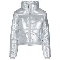 Damska kurtka Urban Classic Metalic Gt Parka. Szare kurtki Urban Classics, na zimę, l, bez wzorów, bez kaptura. W wyprzedaży za 282.50 zł.