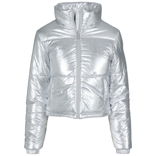 Damska kurtka Urban Classic Metalic Gt Parka. Szare kurtki Urban Classics, na zimę, l, bez wzorów, bez kaptura. W wyprzedaży za 289.50 zł.