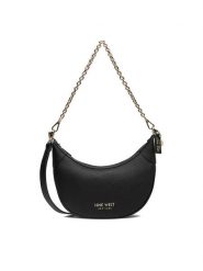 Nine West Torebka CEO-Zerna-KY258 Czarny. Czarne torebki klasyczne Nine West, bez wzorów, z materiału, bez dodatków. Za 179.99 zł.