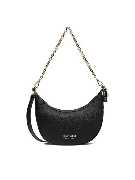 Nine West Torebka CEO-Zerna-KY258 Czarny. Czarne torebki klasyczne Nine West, bez wzorów, z materiału, bez dodatków. Za 179.99 zł.