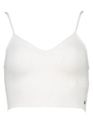Roxy Top "Brami 2" w kolorze białym rozmiar: M. Białe topy Roxy, m, bez wzorów, bez kołnierzyka, bez ramiączek. Za 79.77 zł.